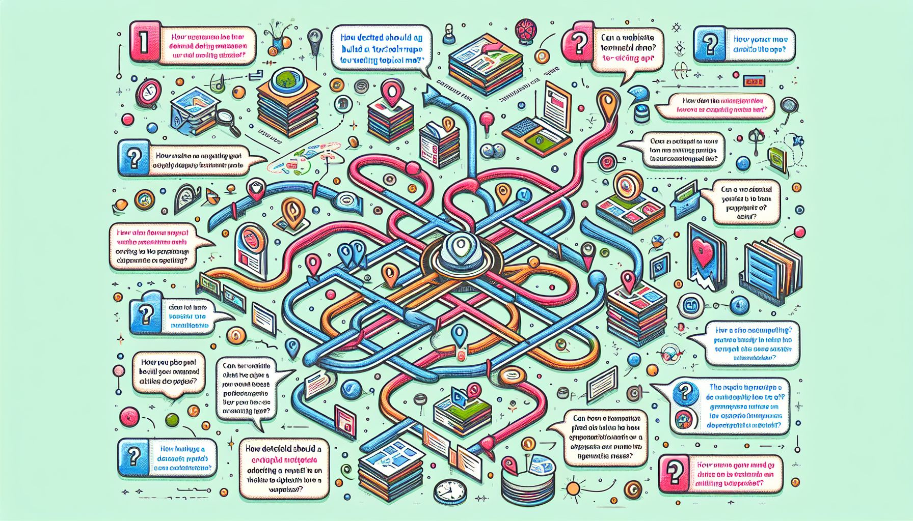 Master the Art of Building an Engaging Topical Map for Your Website